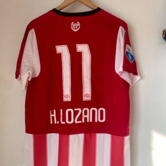 Umbro L 11 H. Lozano PSV Eindhoven 2017/2018 Jersey - Picture 3 of 12